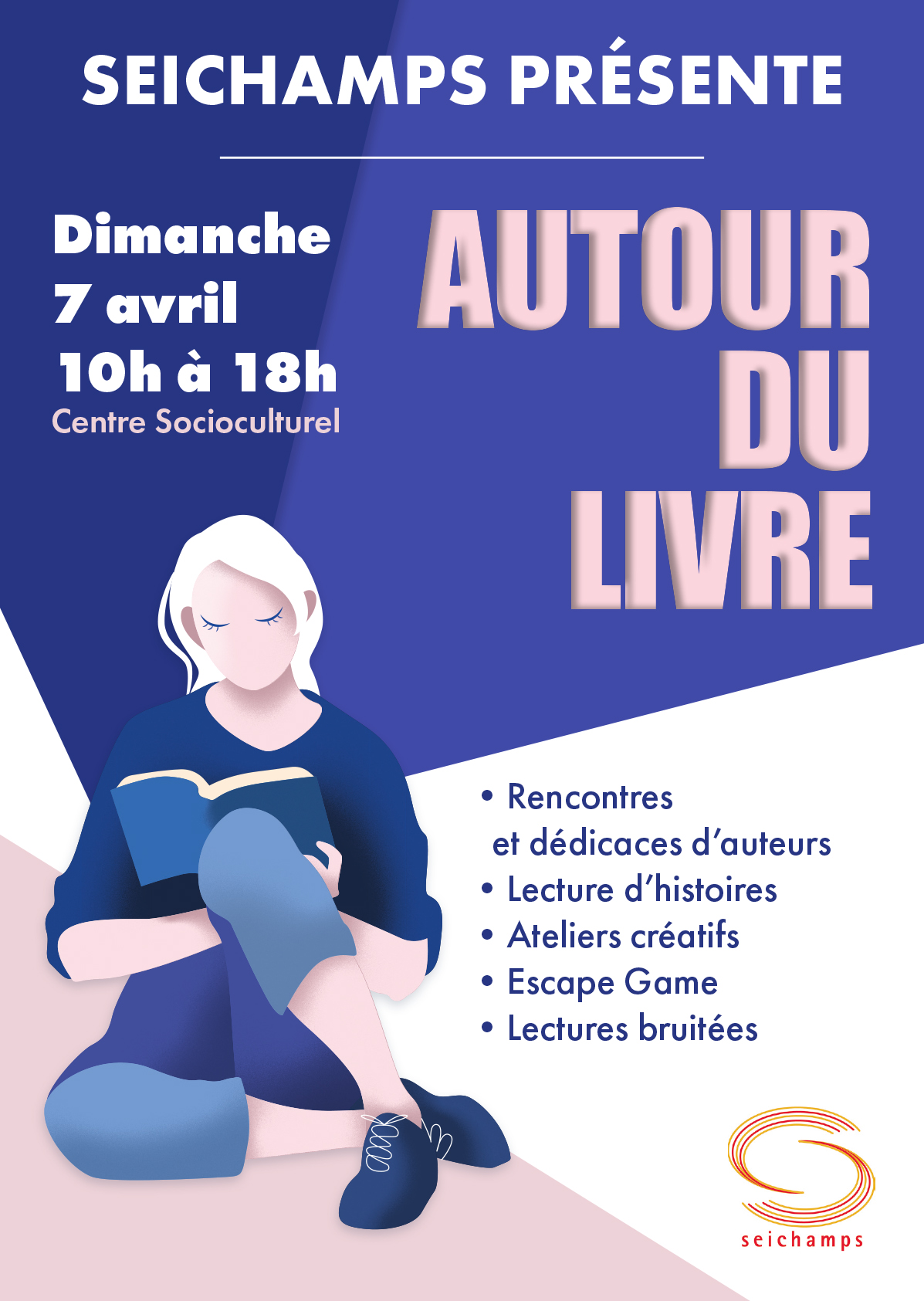 Dédicaces à Seichamps dimanche 07 avril 2024